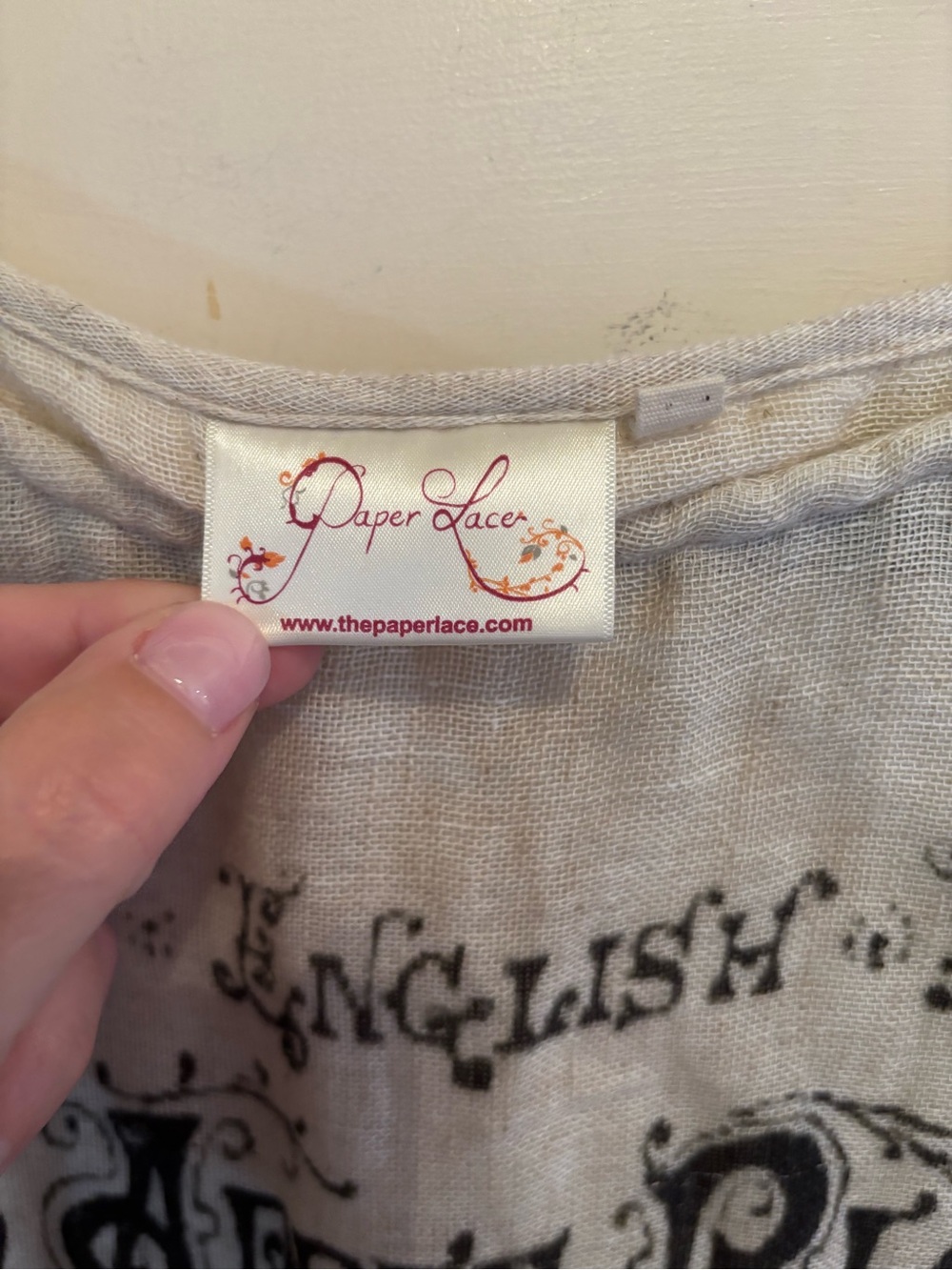 Paper Lace Secret Garden Double Linen Boho Dress - Picture 3 of 5